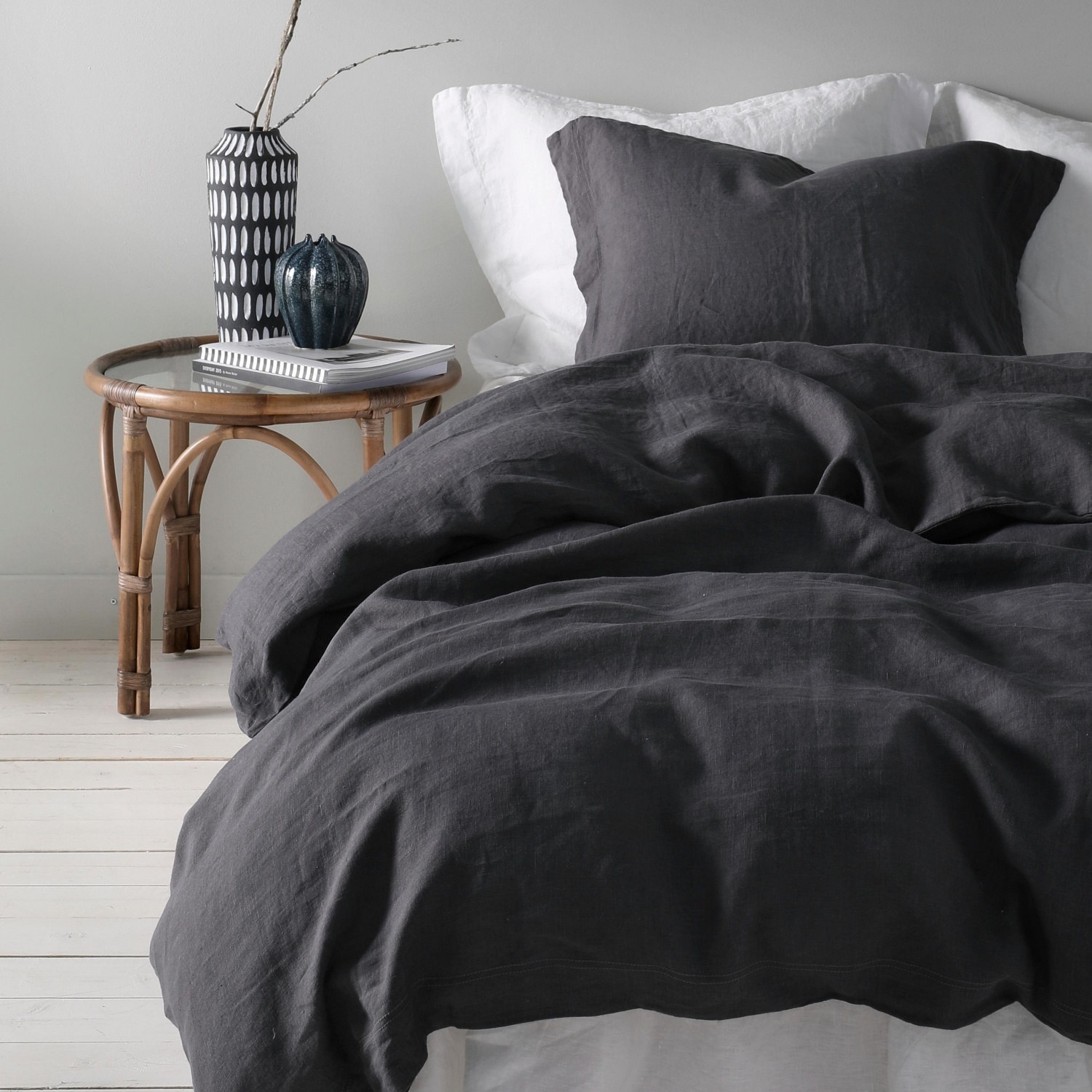 Du vil ikke sove i noe annet når du har prøvd dette nydelige silkemyke sengetøyet i bambus charcoal fra badaboom